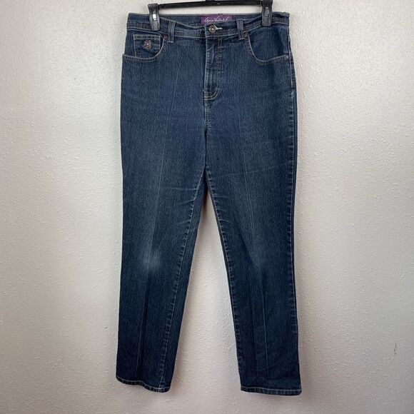 Gloria Vanderbilt Stretch Fit Denim Jeans Size 10 EUC - Picture 1 of 6